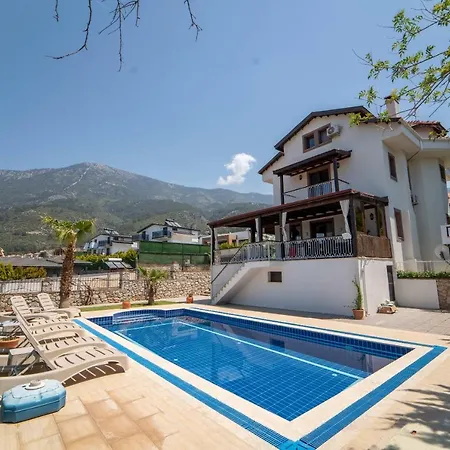 Fascinating Villa With Private Pool, Nature View, Fireplace And Balcony In Fethiye *